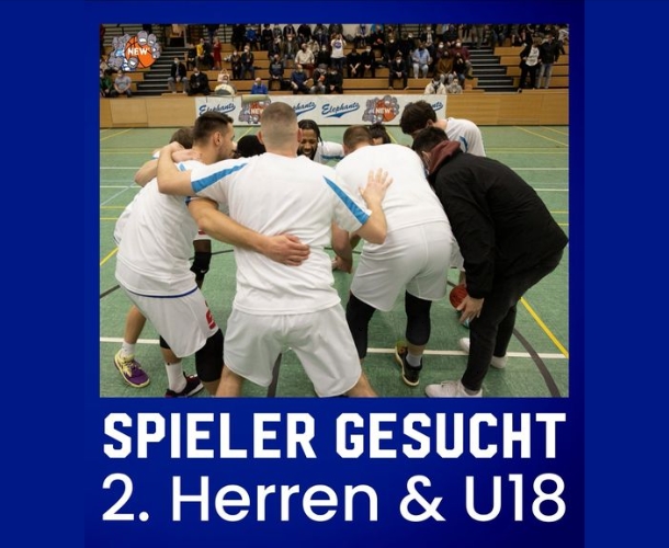 Spieler gesucht 2 Herren und U18