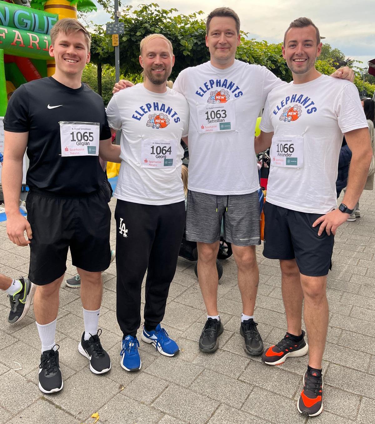 Citylauf Grevenbroich 2024 Elephants Team
