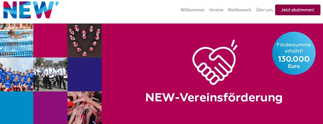 NEW Vereinsförderung