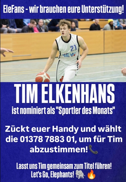 Tim Sportler des Monats