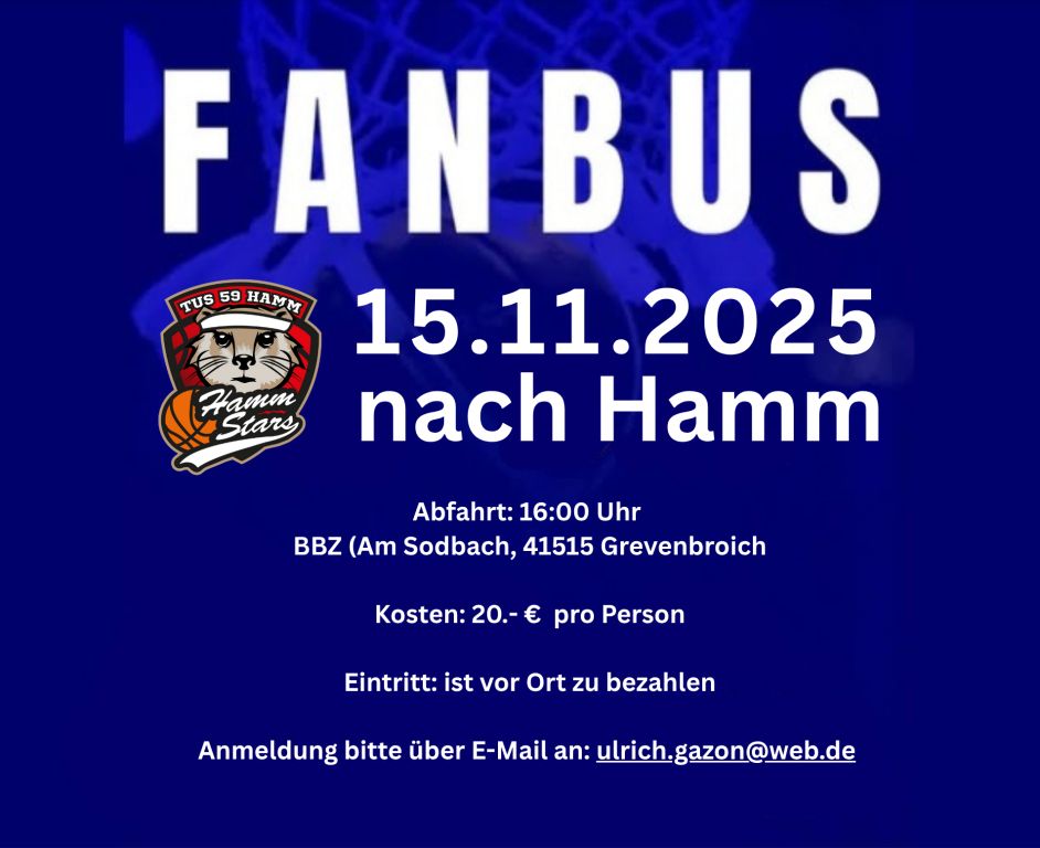 Fanbus Hamm 15.11.2025 2