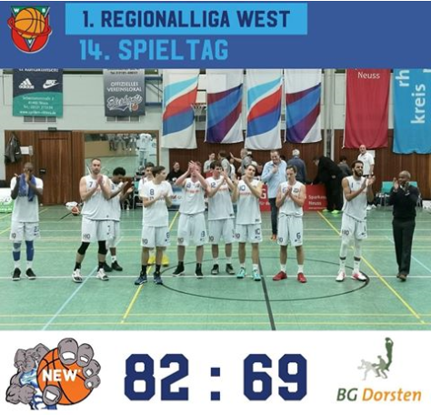 Ergebnis Spieltag 14 vs Dorsten