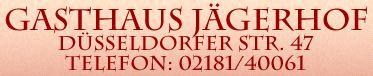 Logo Jägerhof